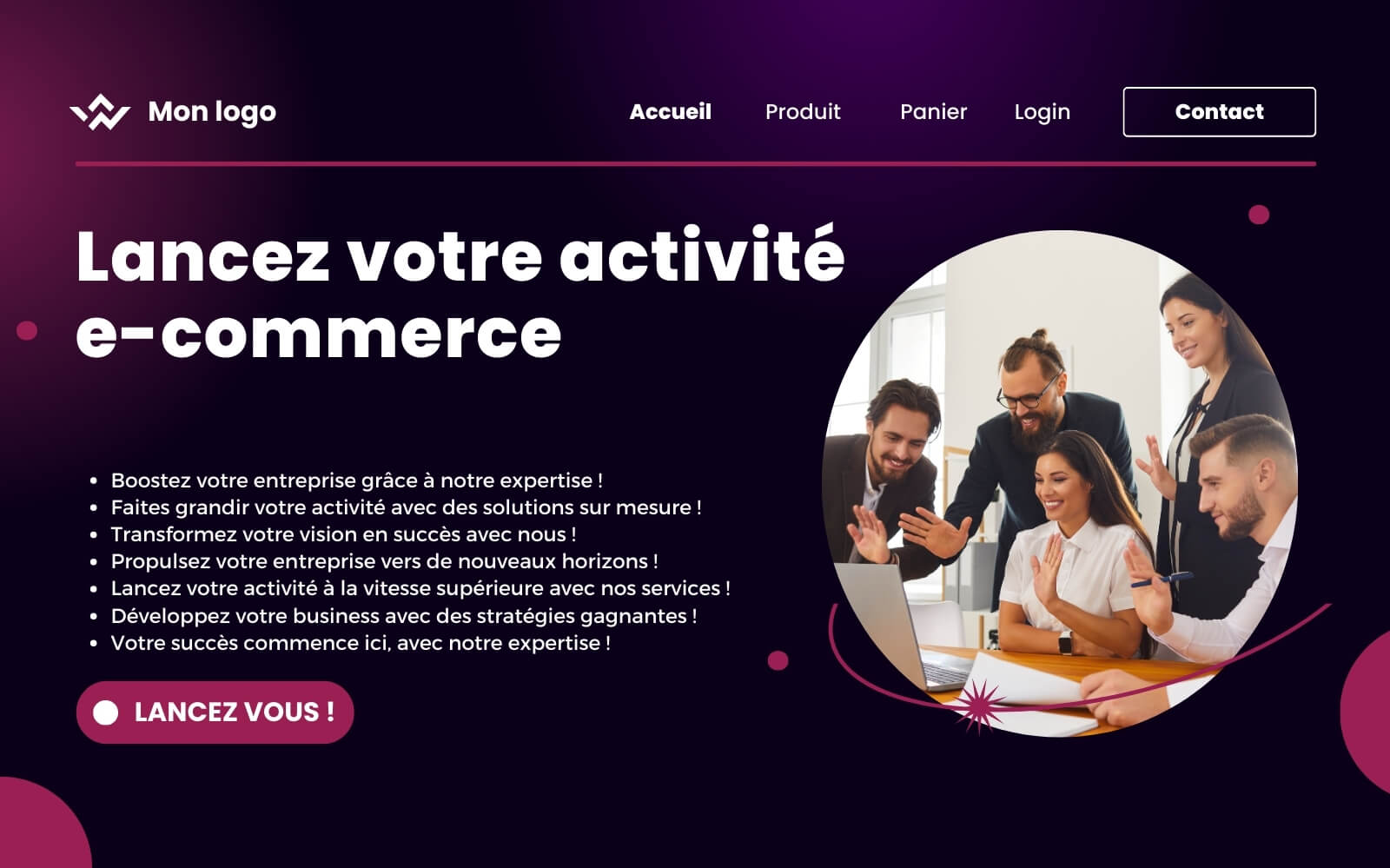 Site internet pro sur Lyon - CREATIONPROD